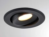 Molto Luce AGON FLAT ROUND (schwarz)