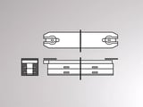 Molto Luce VOLARE LINEARVERBINDER (chrom)