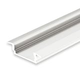 main image of product ISOLED LED Einbauprofil DIVE12 FLAT Aluminium eloxiert, 200cm