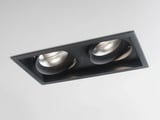 Molto Luce SAVO 20 SQUARE DOUBLE R (schwarz)