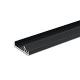 ISOLED LED Regalkantenprofil FURNIT10 SHELF, 19mm, Aluminium, schwarz, RAL9005