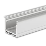 main image of product ISOLED LED Einbauprofil DIVE20 Aluminium eloxiert, 200cm