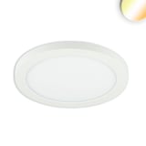 main image of product ISOLED LED Aufbau/Einbauleuchte Slim Flex, 12W, weiß, ColorSwitch 3000|3500|4000K