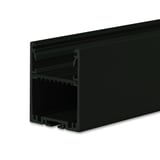 main image of product ISOLED LED Aufbauprofil LAMP30 V1 Aluminium schwarz RAL 9005, 300cm