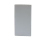 main image of product ISOLED Endkappe EC113 silber für LAMP30 V1+V2 mit U-COVER63, 2 Stück, mit Lichtfalle