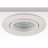 main image of product ISOLED Einbaurahmen rund, Loch 68mm, Alu weiß, für GU10/MR16 Spots