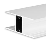 main image of product ISOLED LED Aufbauleuchtenprofil HIDE DOUBLE Aluminium weiß RAL 9003, 200cm