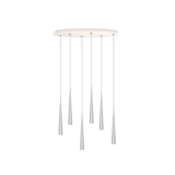 main image of product Grau Niceone Chandelier Six Polished/Grey