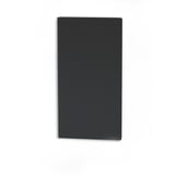 ISOLED Endkappe EC113 schwarz für LAMP30 V1+V2 mit U-COVER63, 2 Stück, mit Lichtfalle