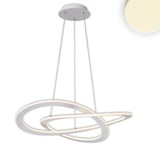 main image of product ISOLED LED Hängeleuchte Design 600, weiß, 40W, rund, 3000K, dimmbar