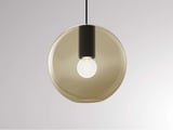 Molto Luce LOON MINI BALL VOLARE (schwarz/amber)
