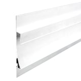 ISOLED LED Trockenbau-Leuchtenprofil Single Curve, weiß 200cm