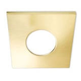 main image of product ISOLED Cover Aluminium eckig gold gebürstet für Sys-68