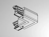 main image of product Molto Luce 3 PHASEN L-VERBINDER (weiß)