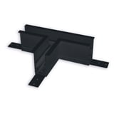ISOLED Track48 T-Schiene horizontal für Einbauschiene, schwarz, nicht stromführend