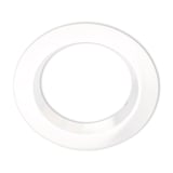 main image of product ISOLED Cover Aluminium rund weiß rückversetzt für Sys-90