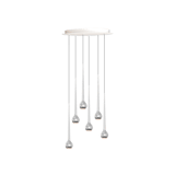 main image of product Grau Falling Sun Chandelier Six Polished