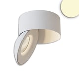 main image of product ISOLED LED Aufbauleuchte Sphere weiß/weiß, 2700K, 10W, CRI90, dimmbar
