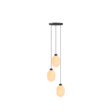Grau Sun Chandelier Black