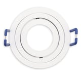 main image of product ISOLED Einbaurahmen für MR11/GU10 Mini Spots, schwenkbar, rund, weiß