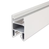 main image of product ISOLED LED Leuchtenprofil HALON Aluminium weiß RAL 9003 300cm, Kühlstreifen schiebbar