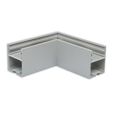 main image of product ISOLED LAMP30V1 90° Eck, geschweißt, 120x120mm, silber pulverbeschichtet, exkl. Cover