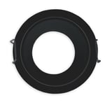 ISOLED Einbaurahmen für MR11/GU10 Mini Spots, rund, schwarz
