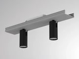 Molto Luce LOG 50 MAGNETICS EINSATZ 2-FLAMMIG (grau)