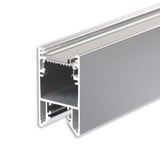 main image of product ISOLED LED Leuchtenprofil HALON Aluminium silber pulverbeschichtet, 300cm, mit einklickbarem Kühlstreifen