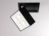 main image of product Molto Luce GRID SEMI RECESSED (schwarz weiß)