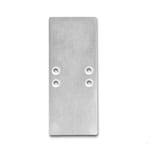 main image of product ISOLED Endkappe EC66 Aluminium für Profil 2SIDE, 2 STK, inkl. Schrauben