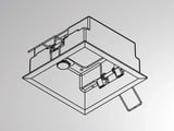 main image of product Molto Luce GRID EINBAURAHMEN (weiß)