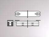 Molto Luce VOLARE LINEARVERBINDER (chrom)