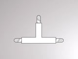 Molto Luce VOLARE T VERBINDER (aluminium eloxiert)