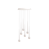 main image of product Grau Falling Sun Chandelier Six White
