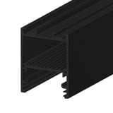 main image of product ISOLED LED Leuchtenprofil LAMP30 V2 Aluminium schwarz RAL 9005, 300cm