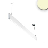 main image of product ISOLED LED Hängeleuchte Linear Up&Down 600, 25W, prismatisch, linear- u. 90° verbindbar, weiß, warmweiß