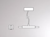 Molto Luce VOLARE MITTELEINSPEISUNG (weiß)