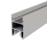 main image of product ISOLED LED Leuchtenprofil HALON Aluminium silber pulverbeschichtet, 300cm, Kühlstreifen schiebbar