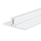 main image of product ISOLED LED Leuchtenprofil 2SIDE Aluminium pulverbeschichtet weiß, 200cm