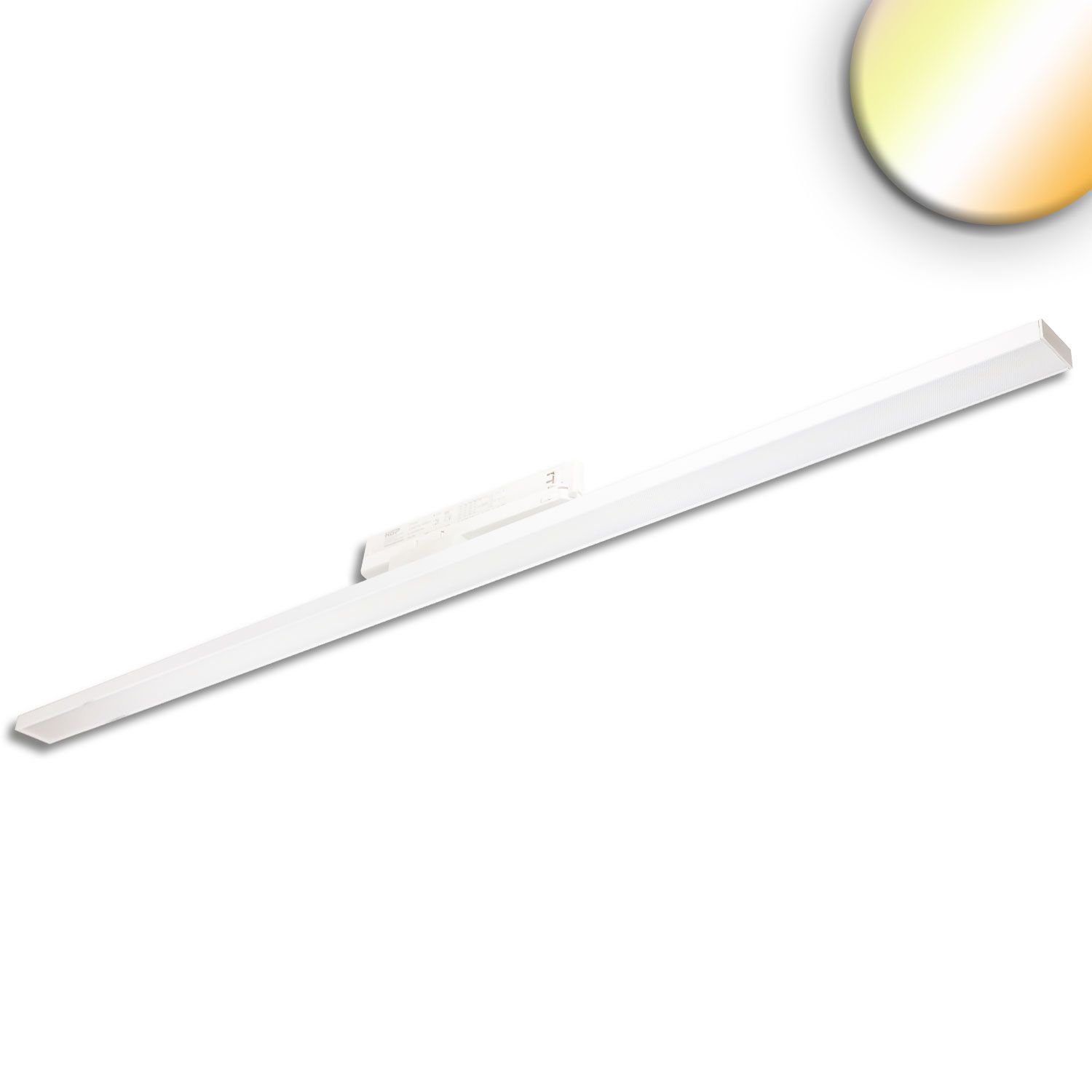 ISOLED 3-PH Linearleuchte prismatisch, 120cm, 42-56W, weiß, 3000|3500|4000K, CRI90 ISOLED 3-PH Linearleuchte prismatisch, 120cm, 42-56W, weiß, 3000|3500|4000K, CRI90 - 1