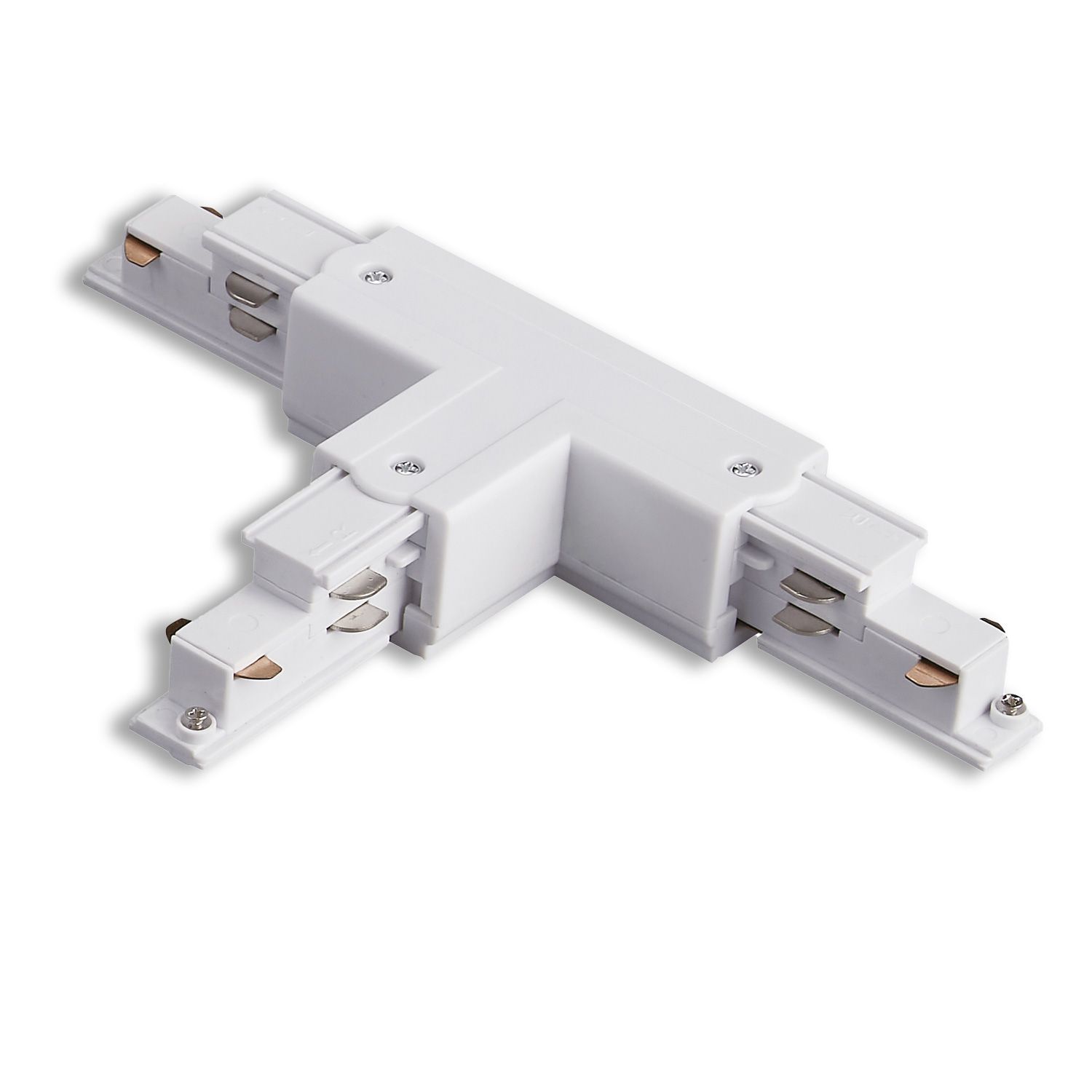 ISOLED 3-Phasen DALI T-Verbinder für Aufbauschiene, N-Leiter rechts, weiß - 1