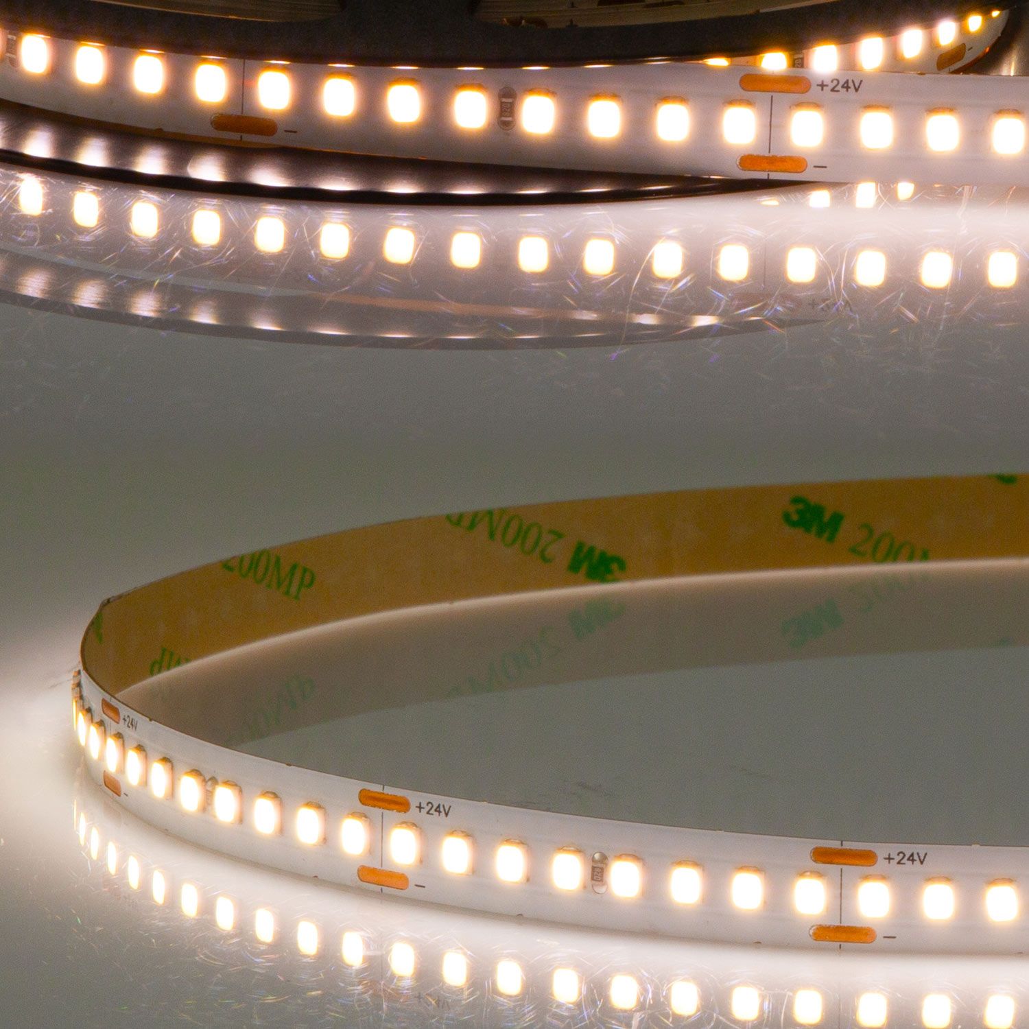 ISOLED LED HEQ930 Flexband High Bright, 24V DC, 12W, IP20, 3000K, 150 lm/W, 5m Rolle, 160 LED/m - 1