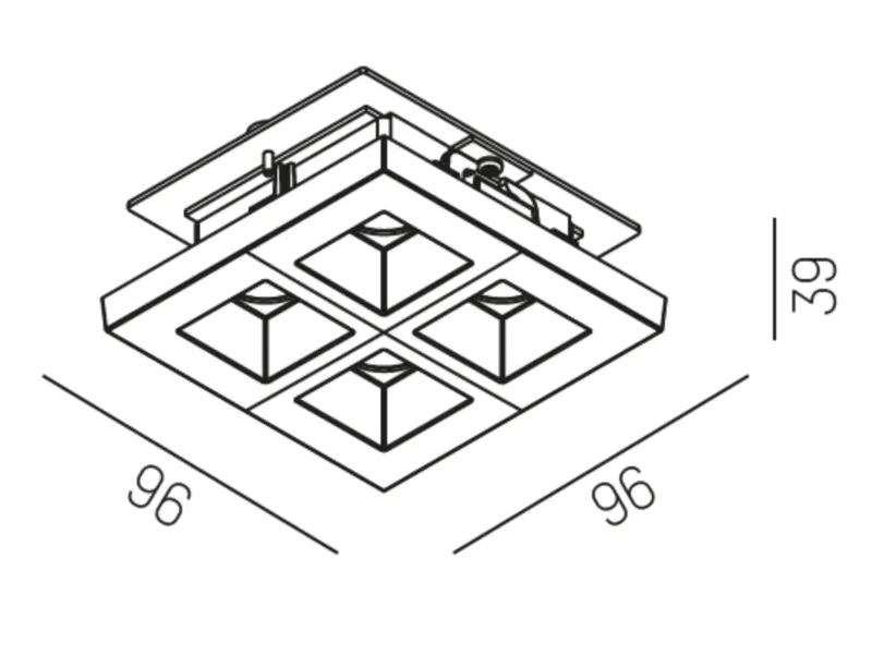 Molto Luce GRID R (weiß) - 2