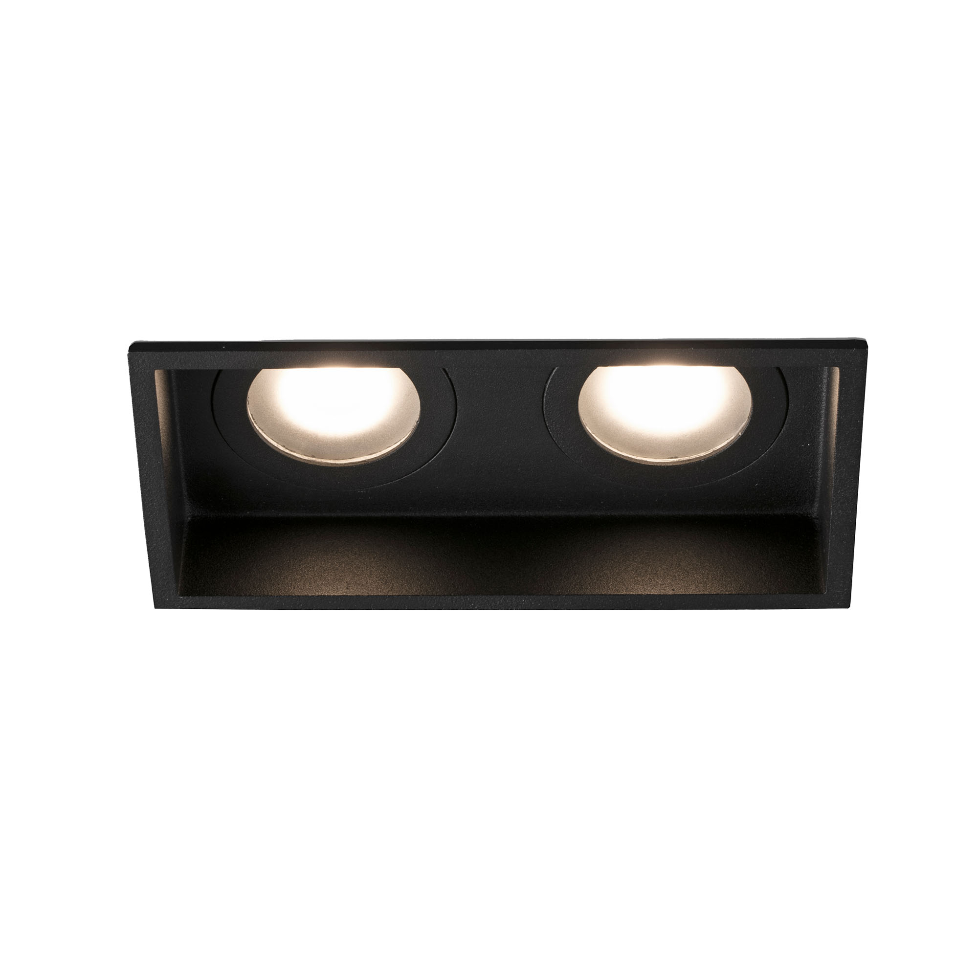 Faro HYDE SQ 2L Einbauleuchte schwarz quadratisch Faro HYDE SQ 2L Einbauleuchte schwarz quadratisch - Produktbild 1
