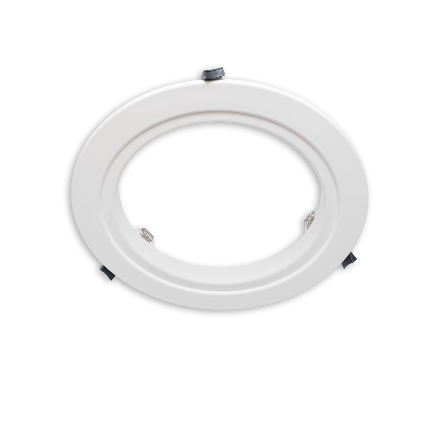 ISOLED Loch Adapterring für Downlights, mit Federn, weiß, ID 201mm - AD 287mm - 1