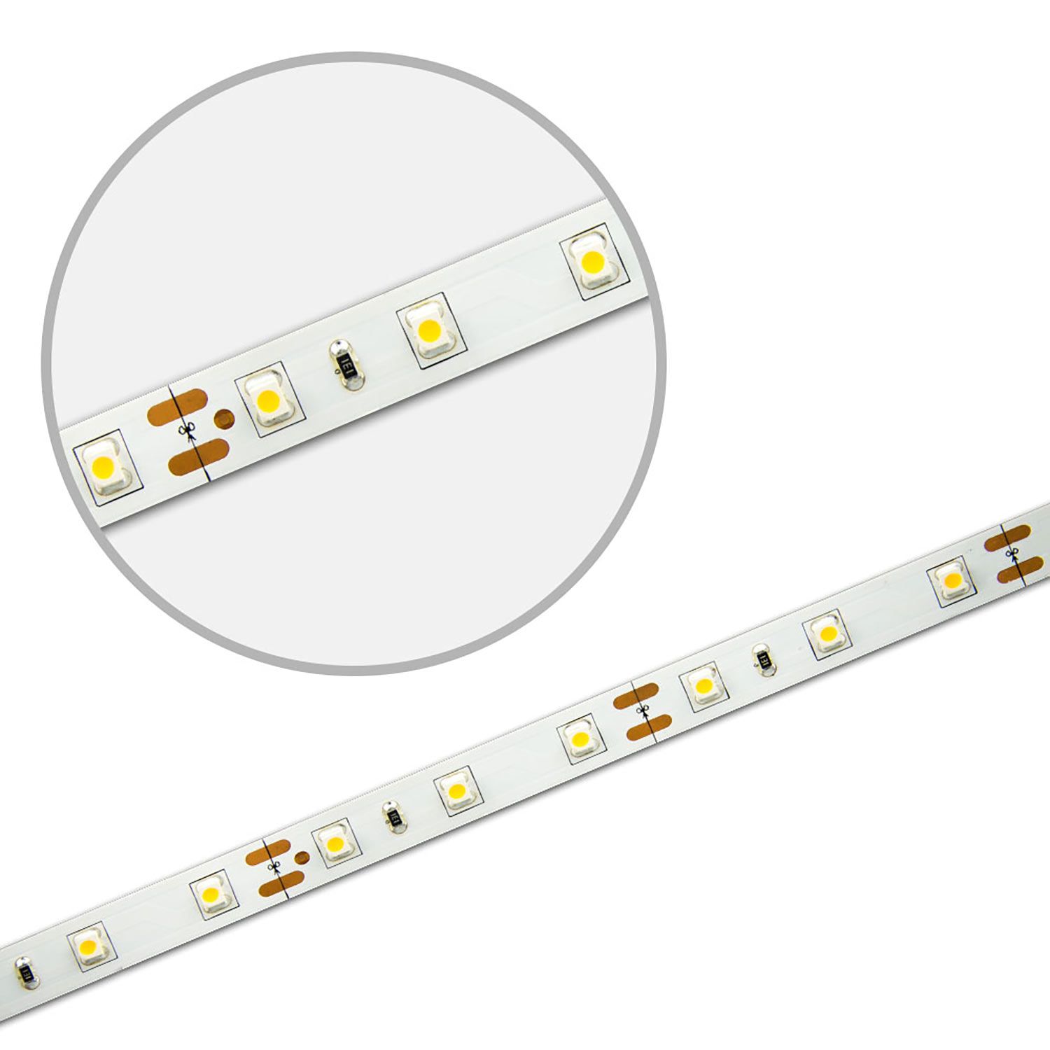 ISOLED LED SIL830 Flexband, 12V DC, 4,8W, IP20, 3000K, 5m Rolle, 60 LED/m - 3