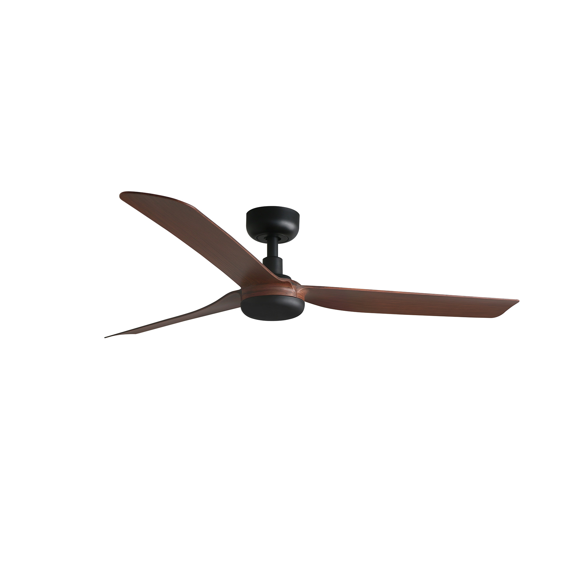 Faro PUNT M Ventilator schwarz/nussbaum - 1