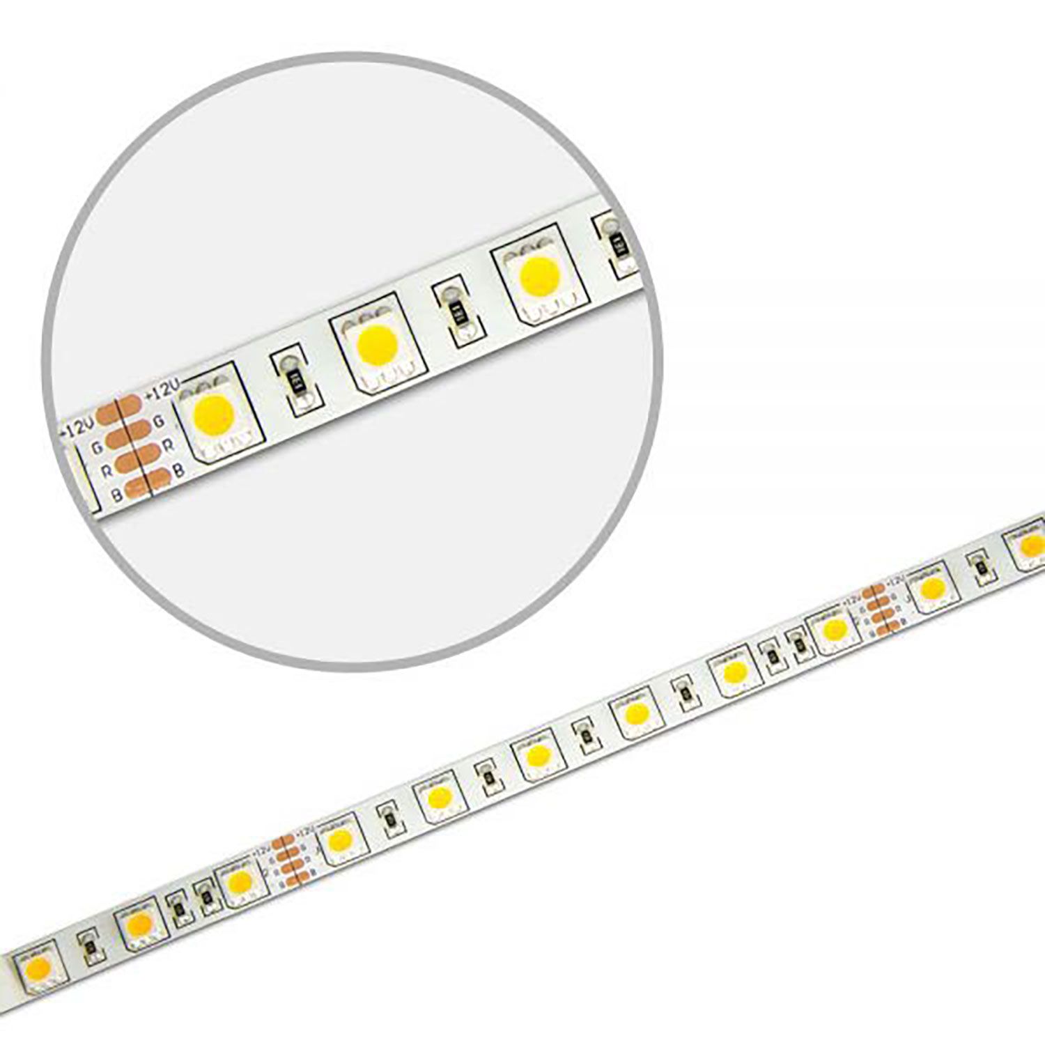 ISOLED LED SIL-RGB Flexband, 24V DC, 14,4W, IP20, 5m Rolle, 60 LED/m - 3