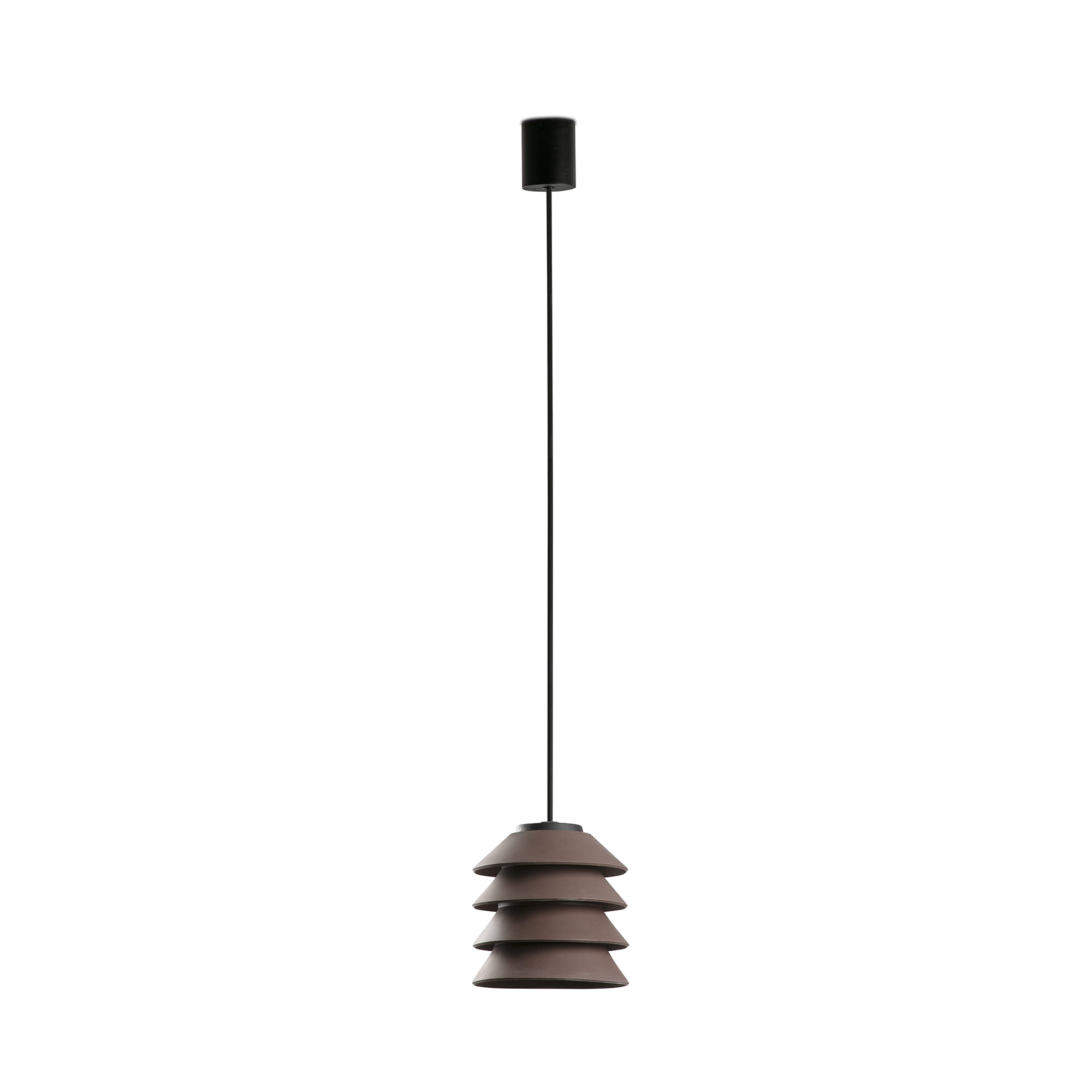 Faro TOBA Pendelleuchte mit Baldachin braun - 1